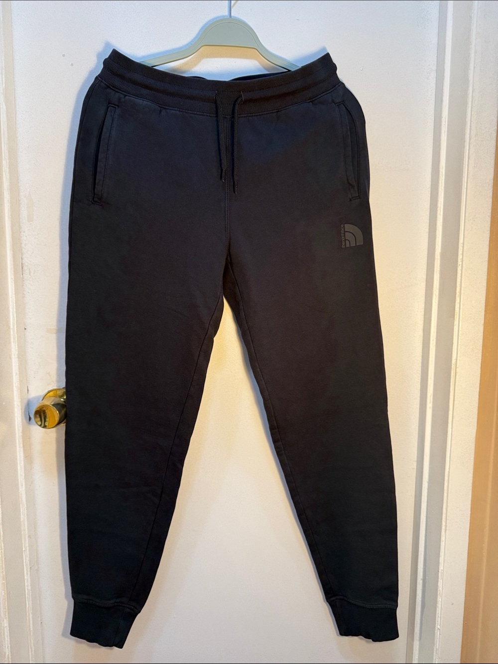 The North Face Black Fleece Joggers with Logo